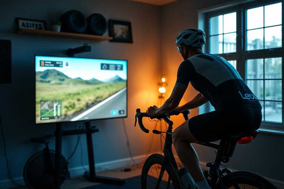 Zwift-Session im Winter ❄️